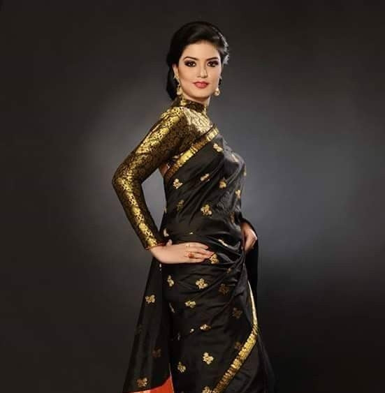 RAW SILK MEKHELA SADORS