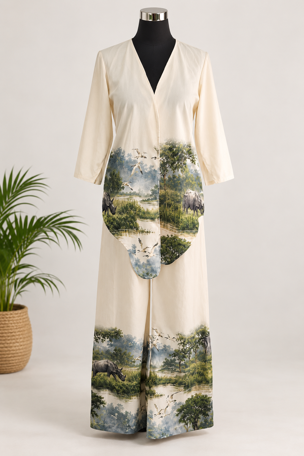 Kaziranga  Printed Palazzo Pants