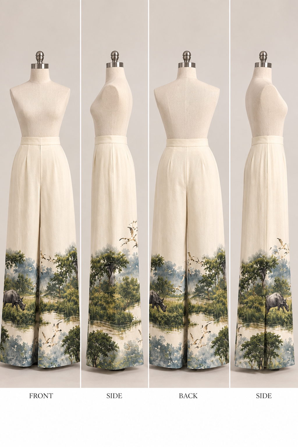 Kaziranga  Printed Palazzo Pants