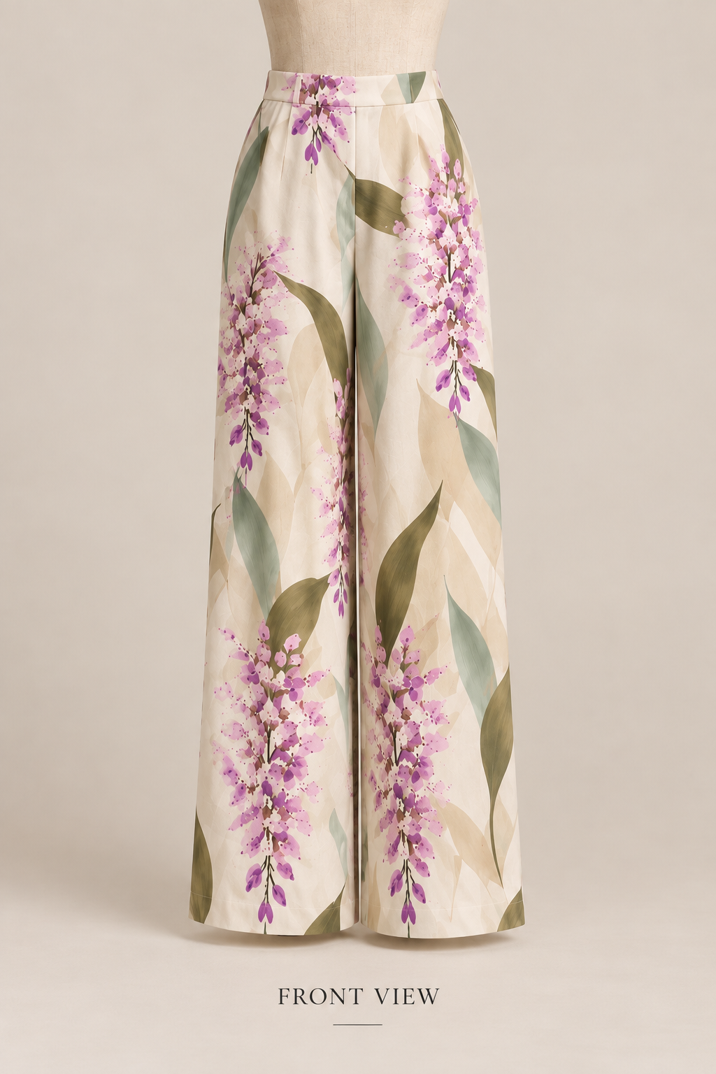 "Kopou" Printed Palazzo Pants
